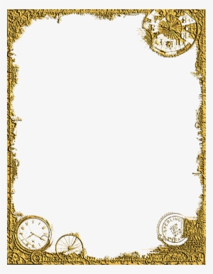 Corner Design Png - Gold Frame Clipart #637354
