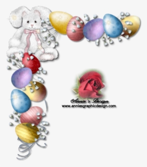 Corner Designs, Pretty Designs, Easter Bunny, Png Format, - Miłej Niedzieli Obrazki #637508