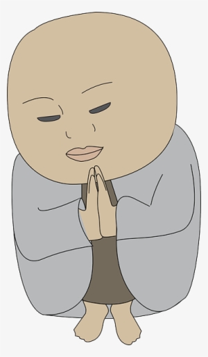 Chinese, Person, Man, Praying, Buddha, Asian, Bald - Cartoon #637549 Chinese, Person, Man, Praying, Buddha, Asian, Bald - Cartoon #637549