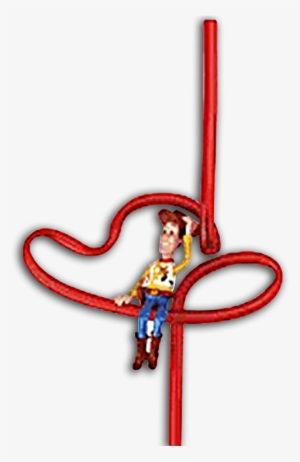 Toy Story Woody Toy Sipper Straw Disney Silly Straws - Sheriff Woody #637783