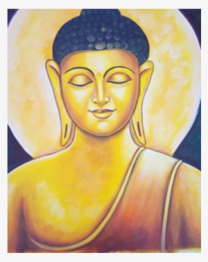 Buddha Dhyan Mudra Hand Painted Hand Mudras, Spiritual - Gautama Buddha #637870