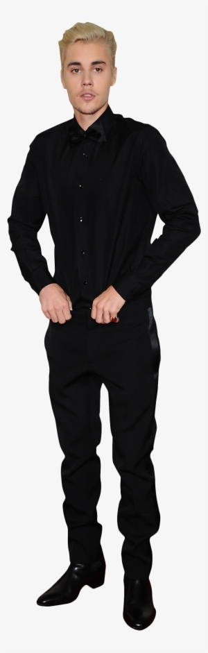 Justin Bieber Clipart Suit Png - Black Slim Fit 3 Piece Suit #637915