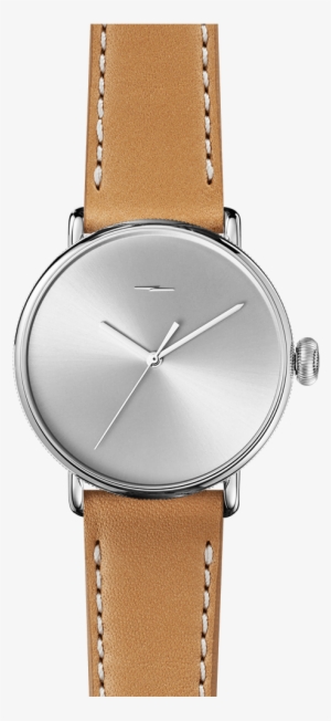 The Canfield Bolt 43mm 20mm Silver Sandblast Sunray #638126