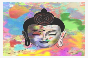 Abstract Buddha Spectrum Contemplation - Gautama Buddha #638408