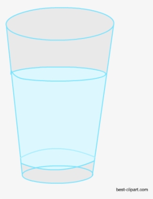 Glass Of Water Free Clip Art - Pint Glass #638948