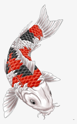 Koi Fish Tattoo Png Jpg Library Stock - Tattoo Koi #639158