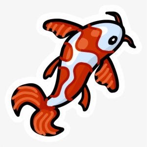 Koi Fish Pin - Club Penguin Pins #639187