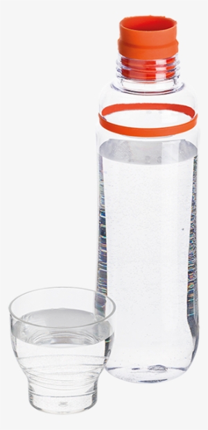 750ml Water Bottle With Cup Bw7288 - Water #639504