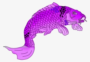 Png Transparent Download Colorful Drawings Purple - Koi #639663