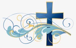Blue Cross Clip Art - Christening Clip Art Png #639729