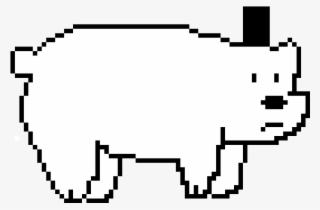 Ice Bear - Ice Bear Pixel Art #6300074