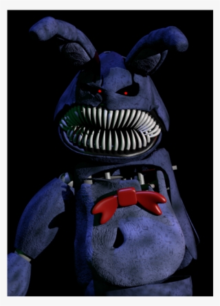 Nightmare Withered Bonnie Mugshot - Withered Bonnie Mugshot Fnaf 2 #6301357
