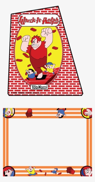 Wreck It Ralph Coleco Sideart - Wreck-it Ralph #6303514
