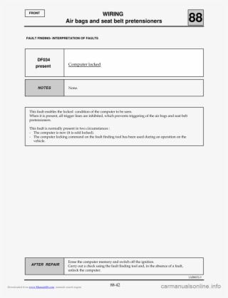 Page 44 Of - Renault #6304820