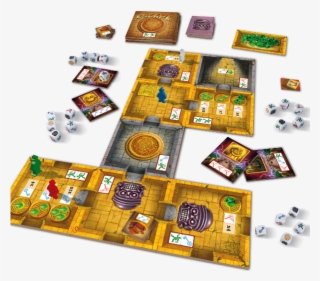 Cooperative - Queen Games Escape The Curse Of The Temple Board Game #6304992