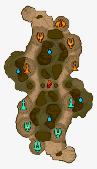 Clashv4 Minimap - Smite Old Clash Map #6305858