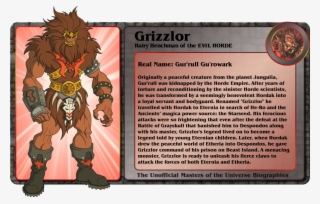 He Man 2002 Grizzlor #6306670