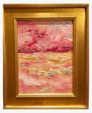 Abstract Impasto Of Color, Original Oil Painting By - Picture Frame #6307082