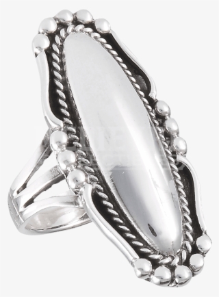 "sterling Silver Classic Frame Ring" #6307716