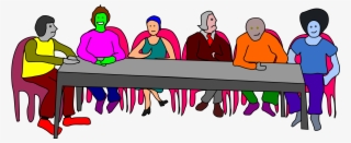Free Meeting Table Icon Png #6309343