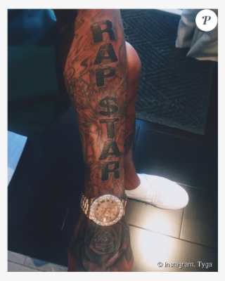 , Le Plus Récent Tatouage De Tyga - Tatouage De Tyga #6309692