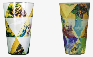 Vaso The Legend Of Zelda Skyward Sword - Legend Of Zelda Hyrule Colour Change Glass, Multi-colour #6310726
