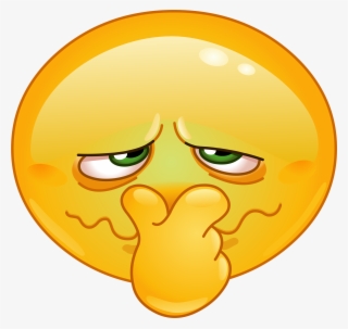 Hotsigns And Decals - Holding Nose Emoji #6311274