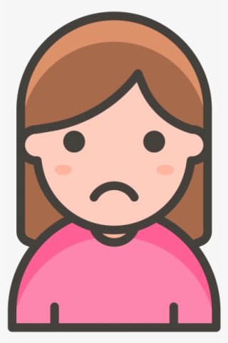 Woman Frowning Emoji - Woman Judge Vector #6311649