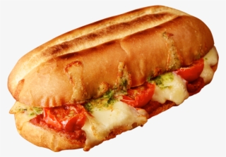 Margherita Pizza Sandwich - Grilled Chicken Sandwich Roll #6312473