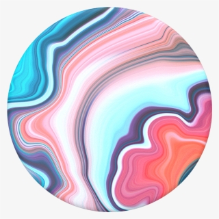 Banded Agate - Pink And Blue Agate #6315772