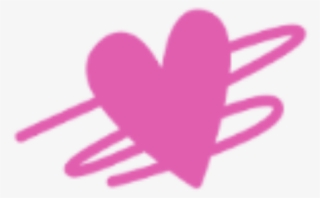 Hearts Heart Tumblr Cute Pink Swirl - Grunge Painted Music Notes Love Heart Ornament (ov #6315828