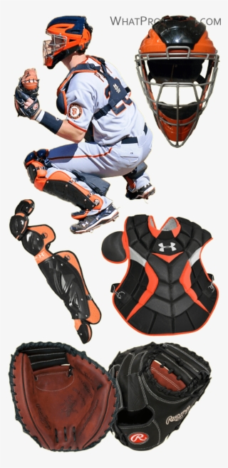 Buster Posey Glove Model, Buster Posey Chest Protector, #6317687