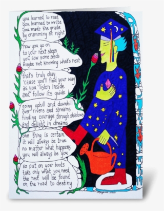 Congratulations, Graduate Greeting Card - Creative Arts #6318246