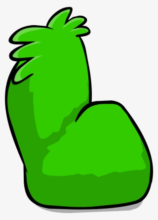 Fuzzy Green Couch Sprite 005 - Couch #6318556