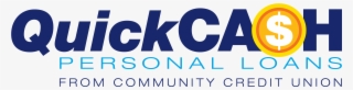 Quick Cash Personal Loans From Community Credit Union - Quick Cash Logo #6319603