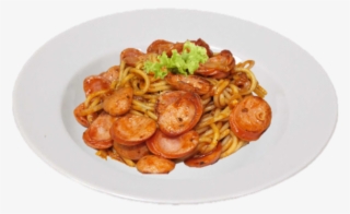 German Sausage Spaghetti - Pasta Pomodoro #6319993