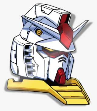 Image Of Rx 78 02 Head Sticker #6321662