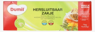 Altijd Handig Deze Hersluitbare Zakjes Van Dumil - Dumil Hersluitbare Zakjes 30st #6321800