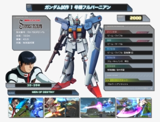 Exvsfb Gp01fb - Gottrlatan With Mega Beam Cannon #6321894