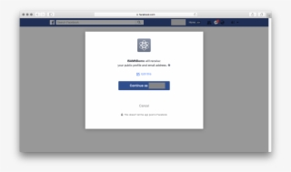 Free Facebook Connect Button Png - Facebook Connect Login #6323115