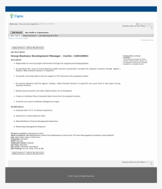 Cigna - Chennai #6324173