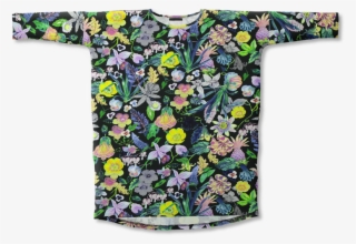 Tunika /'mystical Flowers' One Size - Iris #6325578