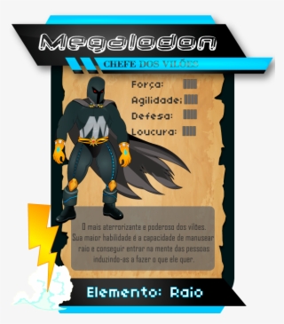 Megalodon, O Domador De Raios - Cartoon #6326676