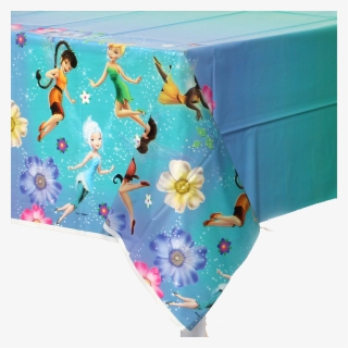 Tinker Bell And Friends Plastic Table Cloth #6326833
