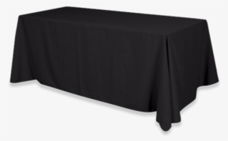 Blank Table Cover - Black Tablecloth Trade Show #6327485