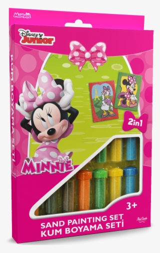 Minnie Mouse And Daisy Duck Sand Painting Set - Minnie Mouse 24 Piece Puzzle #6328970