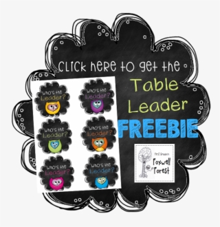 I've Been Loving All Of The Cute Chalkboard Themes - Classroom Table Leader #6329966