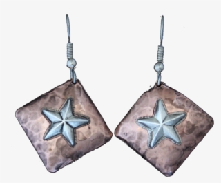 Vendor-unknown Collections Copper Squares On Dangle #6331578