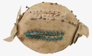 Circa 1830 Georgian Pin Cushion Rare Individual 1" - Softball #6333162