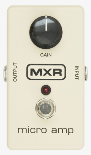 Mxr M133 Micro Amp - Mxr M133 Micro Amp Clean Boost Pedal #6333805